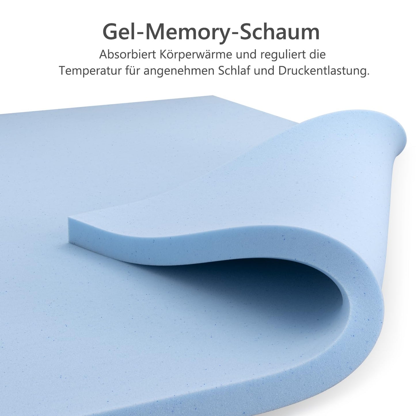 Twirest Matratze 140x200,Höhe 20 cm Orthopädische Kaltschaummatratze Härtegrad H3 Abnehmbarer, atmungsaktiver Bezug Matratzen Komfortschaum 140 x 200 cm