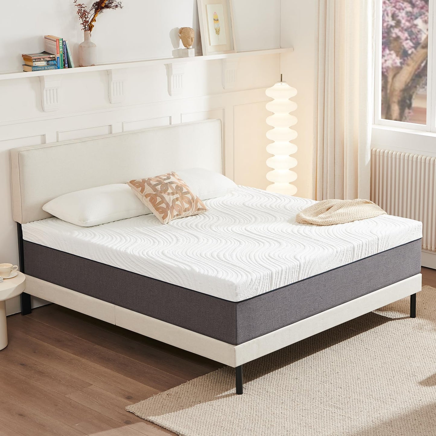 Twirest Matratze 140x200,Höhe 20 cm Orthopädische Kaltschaummatratze Härtegrad H3 Abnehmbarer, atmungsaktiver Bezug Matratzen Komfortschaum 140 x 200 cm